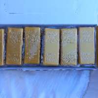 סקווישי מטיל זהב ספוג מעיכה רכה  -  Squishy Gold Ingot  4083