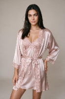 Alice slip dress צבע ורוד