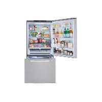מקרר מקפיא תחתון 720 ליטר LG דגם GM-859RSCE אל גי נירוסטה