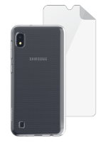 סט כיסוי שקוף ומגן מסך SKECH ל-SAMSUNG A10