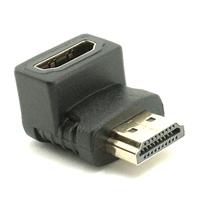 מתאם מחיבור HDMI לכניסת HDMI עם זווית לחיבור תחתון