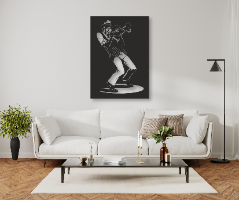 Jazz Man Playing