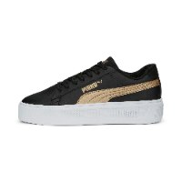 Puma Smash Platform V3 Metallics סניקרס פומה פלטפורמה שחור זהב | נשים | PUMA