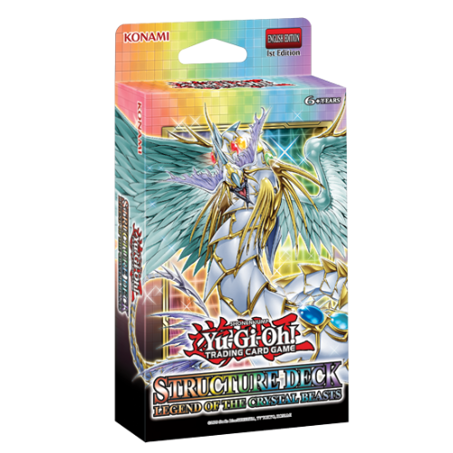 קלפי יו-גי-הו Yu-Gi-Oh! TCG Structure Deck: Legend of the Crystal Beasts