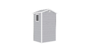 מחסן פלסטיק ARPO פרימיום במידה 133X120 דגם A20