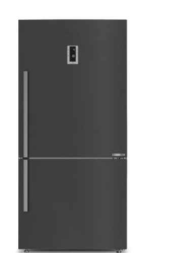 מקרר מקפיא תחתון 580 ליטר דגם KND3968EXB בלומברג BLOMBERG נירוסטה מושחרת