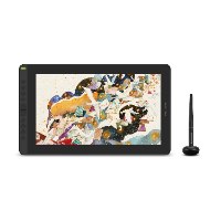 לוח גרפי עם מסך - HUION KAMVAS 16 (2021) BLACK (GS1562) DRAWING DISPLAY