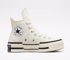 קונברס Converse נעלי סניקרס CHUCK 70 PLUS - לבן