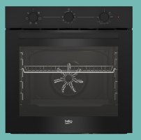 תנור בנוי מכני 65 ליטר דגם BBIE11100B בקו BEKO זכוכית שחורה
