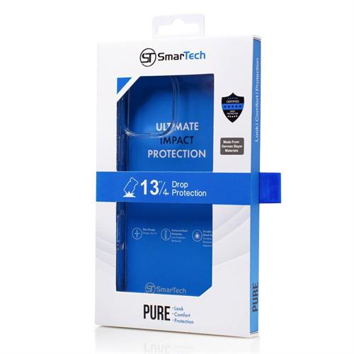 מגן PURE ל- (5G) Xiaomi Redmi Note 13 Pro - סופר פרימיום שקוף משולב Bayer גרמני  - חברת SmarTech