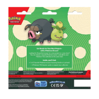 Pokemon TCG: Scarlet & Violet Lechonk Eraser Blister Pack קלפי פוקימון TCG מקוריים בליסטר עם מחק