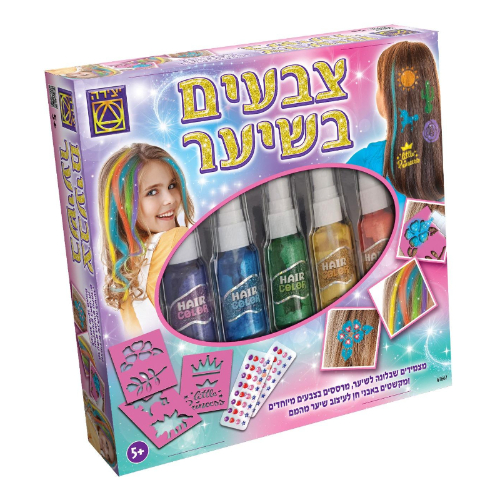 יצירה  - צבעים בשיער
