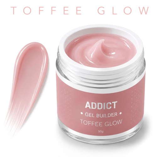 ADDICT ג'ל בנייה 50 מ"ל TOFFEE GLOW