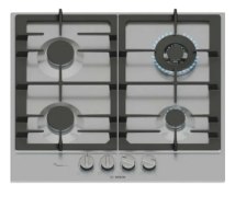 כיריים גז 60 ס"מ 4 להבות מסדרת FlameSelect דגם PCH6A5I90Y בוש Bosch נירוסטה