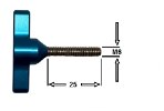 M6 X 25 - ברגי T לחיבור התורן לגלשן - A3D