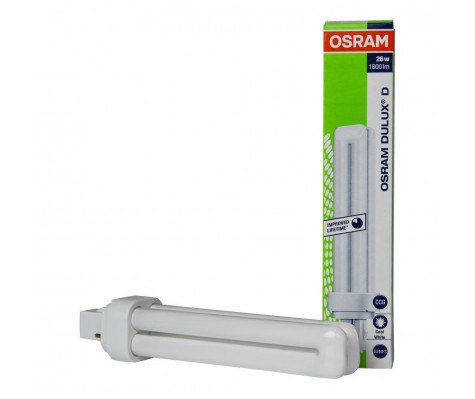 נורה 2 פינים PL דולוקס מבית אוסרם 26W 840 OSRAM DULUX D