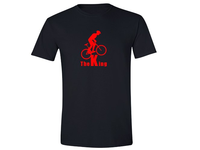 חולצות עם הדפסה | מלך האופניים