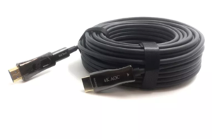 כבל AOC HDMI 2.0 מבוסס סיב אופטי באורך 30 מטר 4K 60Hz Gold Touch