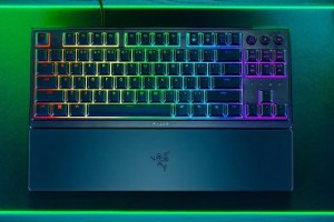 מקלדת TKL לגיימינג Razer Ornata V3 Tenkeyless עם מקשי Mecha-Membrane ומשענת יד – תמונה 3