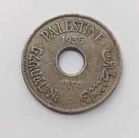 מטבע 10 מילים - שנת 1935, המנדט הבריטי