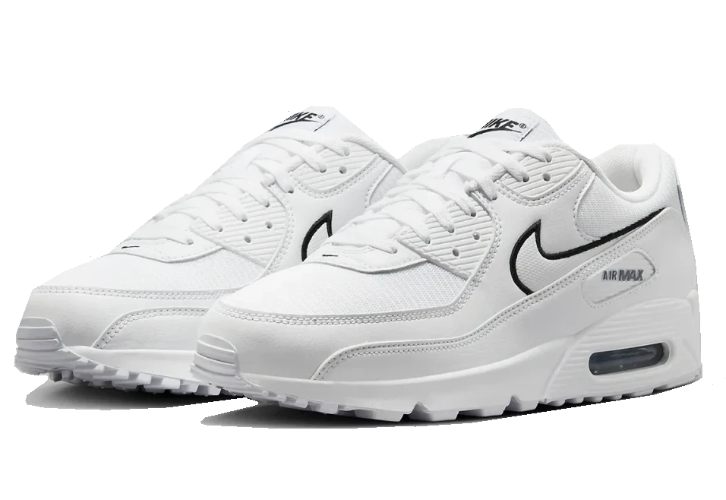סניקרס נייק Nike AIR MAX 90 לבן שחור