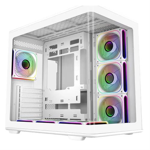 CMCASE ELITE600(4 FANS)WH