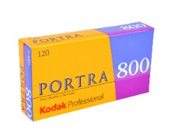 Kodak Portra 800 120 Medium Format למצלמות מדיום פורמט תכולה: סרט אחד