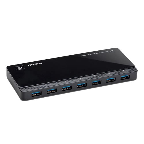 רכזת USB 3.0 עם 7 יציאות ו-2 יציאות טעינה טי-פי לינק TP-Link UH720