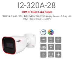 מצלמת צינור Provision I2-320a-28 AHD 2.8 2MP