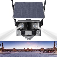 מצלמת אבטחה אלחוטית Zeero Alien סולארית עם חיישן תנועה ו-SIM