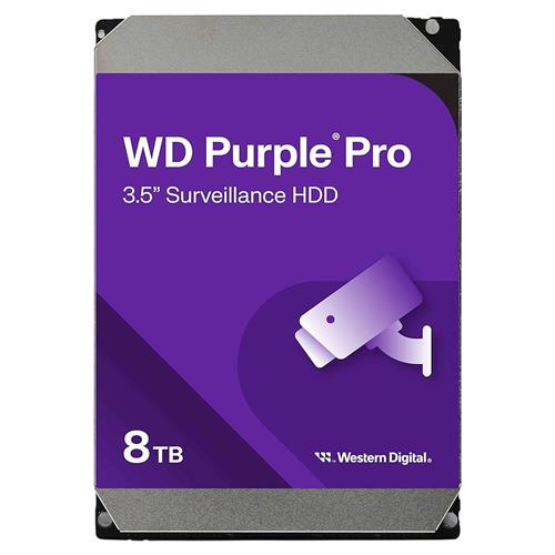 דיסק לנייח 3.5 Western Digital 8TB Purple PRO 7200RPM 256MB Cache