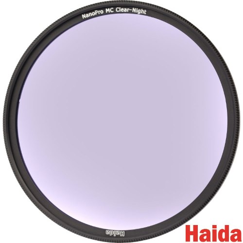 Haida 82mm NanoPro MC Clear-Night Filter פילטר למניעת זיהום אור בצילומי לילה