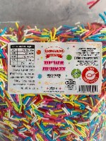 1 קילו סוכריות אטריות צבעוניות ללא גלוטן - אריזת חיסכון
