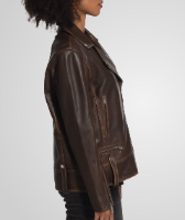 Bod&Christensen-HARPER OVERSIZED BOYFRIEND JACKET CHOCOLATE