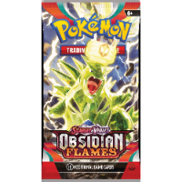 פוקימון - מעטפה מכילה (10 קלפים) - POKEMON OBSIDIAN FLAMES BOOSTER PACK