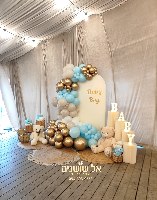 קיר צילום לברית שער בלונים חלומי - הזמנה בתיאום אישי בלבד