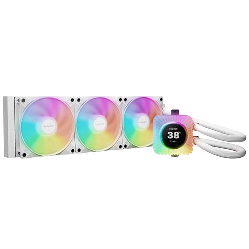 be quiet! LIGHT LOOP IO LCD 360mm לבן