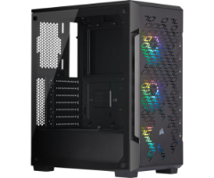 מארז שחור Corsair ICUE 220T RGB Airflow Mid Tower