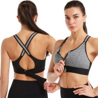 חזיית ספורט מתכווננת להרמה ותמיכה מלאה ZIPFIT