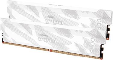 זכרון לבן לנייח Crucial Pro DDR5 32GB 2X16 6400Mhz C32 XMP/EXPO
