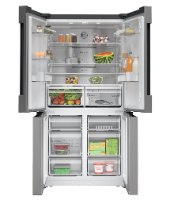 מקרר בוש 4 דלתות מקפיא תחתון 605 ליטר Bosch KFN96APEAL נירוסטה