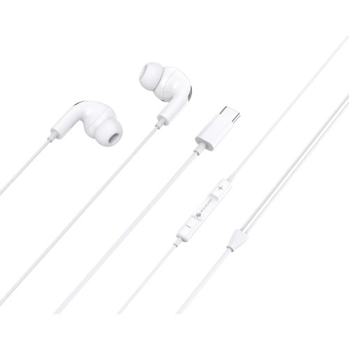 אוזניות חוטיות Miracase METC430 בחיבור USB-C עם דרייברים 10 מ"מ ומיקרופון