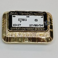 מדלייה לציון מבצע הביפרים - מהדורה מיוחדת, מוזהבת (דף הסבר בעברית ואנגלית)