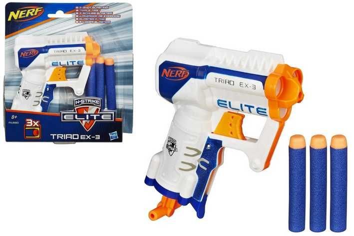 רובה חיצים נרף עלית טריאד NERF N-strike Triad EX-3