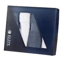 סט  4 מגבות ELITE במארז מהודר