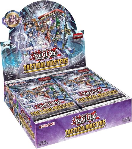 קלפי יו-גי-הו בוסטר בוקס Yu-Gi-Oh! Tactical Masters Booster Box, 24 Cards