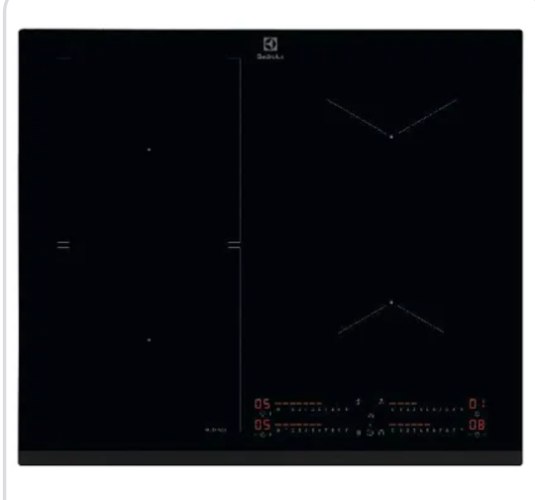 כיריים אינדוקציה MULTIZONE דגם EIS62450 אלקטרולוקס Electrolux שחור