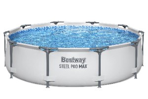 בריכת צינורות אפורה ​​​​​​​​​​​​​​(305X76) 56408 מבית BESTWAY