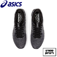 ASICS | אסיקס - ASICS GEL NIMBUS 24 BLACK WHITE אסיקס ג'ל נימבוס 24 שחור לבן | גברים