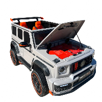 גיפ ממונע 24V מרצדס בראבוס שני מושבים - MERCEDES G63 Brabus Rocket 900